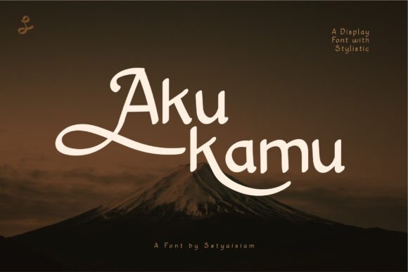 Akukamu: A Handwritten Font That Brings Charm to Your Creations