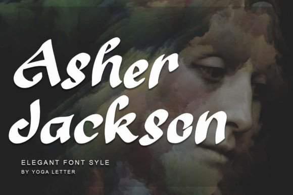 Asher Jackson Font: A Handwritten Typeface for Creative Makers