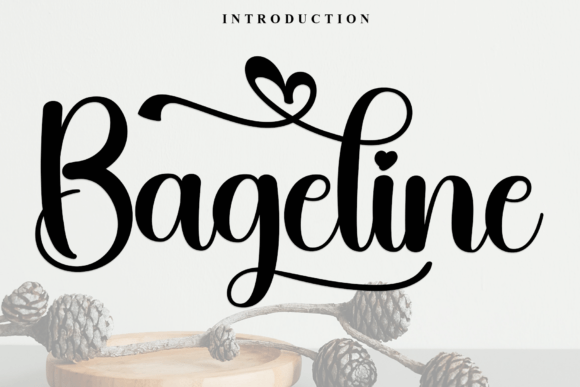 Bageline: A Handwritten Font for Strong Brand Identity