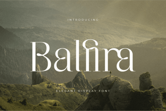 Balfira Font: A Stylish Serif for Small Business Branding