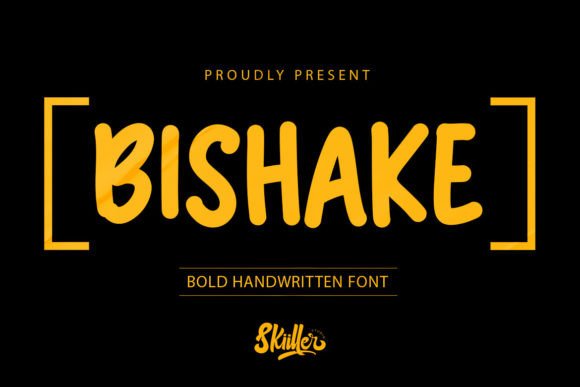 Bishake Font: A Beautiful Display Typeface for Web Design