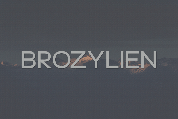 Brozylien: A Modern Font for Memorable Branding