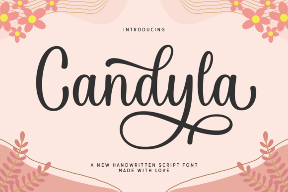 Candyla: A Stylish Script Font for Web Design