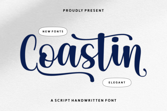 Coastin Font: A Stylish Script for Creative Product Design