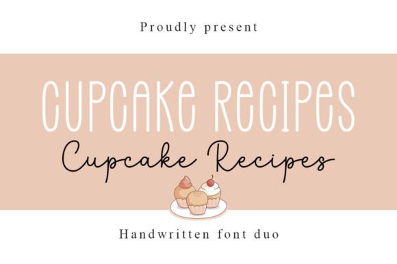 Cupcake Recipes Duo: A Typeface That Brings Sweetness to Every Design
