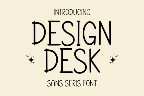 Design Desk: A Whimsical Font for Memorable Campaigns