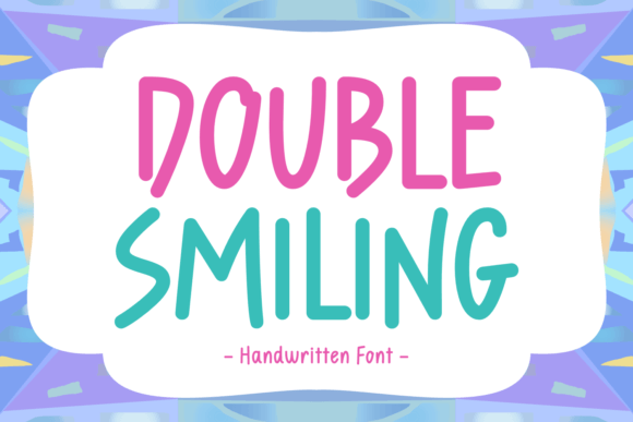 Double Smiling: A Stylish Handwritten Font for Craft Projects