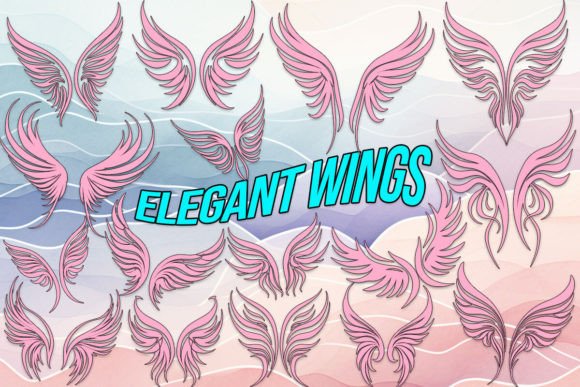 Elegant Wings: A Font with Grace and Purpose