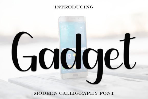Gadget: A Handwritten Typeface That Elevates Brand Design