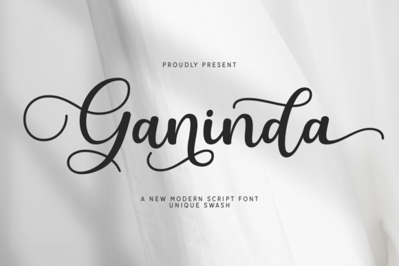 Ganinda Font Review: A Versatile Script for Campaign Creatives