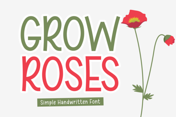 Grow Roses Font: Elevate Your Brand with Modern Script Typography