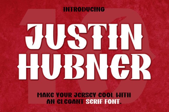 Justin Hubner: A Premium Serif Typeface for Editorial Design