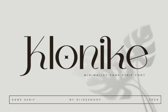Klonike: A Modern Typeface for Digital Design