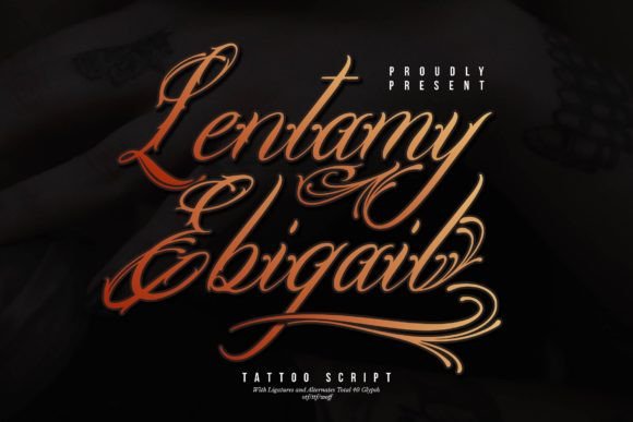 Lentamy Ebigail: A Script Font That Elevates Digital Design