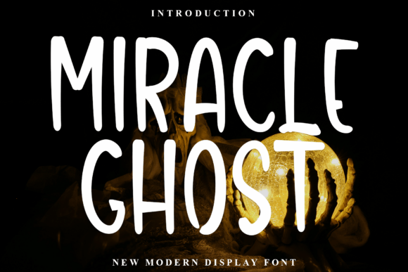 Miracle Ghost: A Script Font with Ethereal Appeal