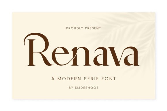 Renava: A Versatile Serif for Thoughtful Design