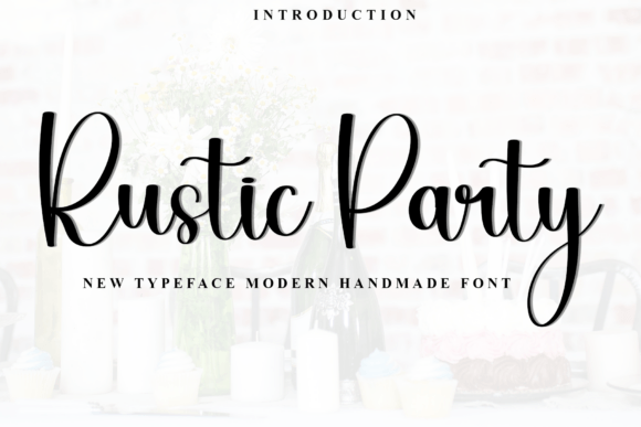 Rustic Party Font: A Stylish Script for Creative Makers