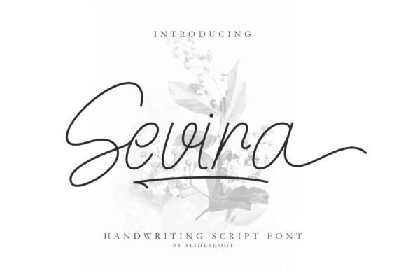 Sevira Font: Elevating Brand Identity with Handwritten Elegance