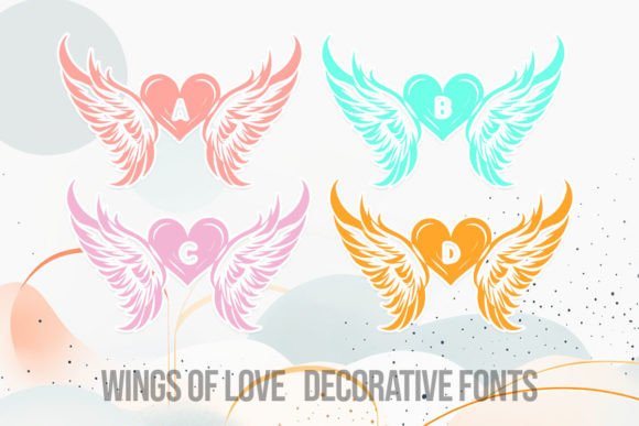 Wings of Love Font: A Decorative Typeface That Elevates Branding